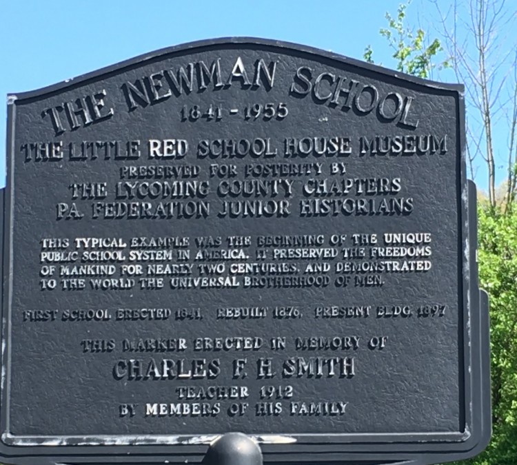 The Newman School - The Little Red School House Museum (Hughesville,&nbspPA)